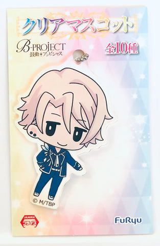 B-Project ~Kodou*Ambitious~ - Masunaga Kazuna - B-Project ~Kodou*Ambitious~Clear Mascot - Clear Keychain - Keyholder - Mascot Key Chain (FuRyu)