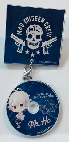 Hypnosis Mic -Division Rap Battle- - Aohitsugi Samatoki - Acrylic Badge - Acrylic Charm - Hypnosis Mic CD Charm + Trading Acrylic Badge Ver.3 (Chugai Mining)