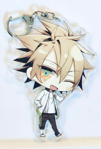 Amnesia World - Toma - Acrylic Keychain - Chibi Chara Die Cut Key Holder - Athletics Festival ver. (System Service)