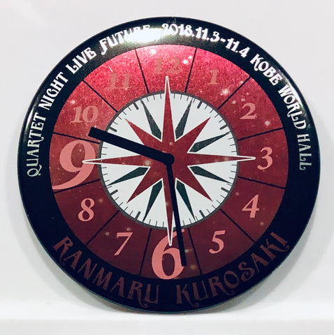 Kurosaki Ranmaru (Clock) - Uta no ☆ Prince-sama♪ - Quartet Night Live Future 2018 - Can Badge