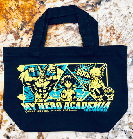 Midoriya Izuku - Bakugou Katsuki - All Might - Lunch Tote - My Hero Academia in J-WORLD TOKYO - Plus Ultra Male British Gashapon Prize A