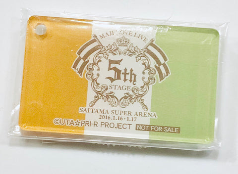 Uta no☆Prince-sama♪ - Acrylic Charm - Shinomiya Natsuki - Logo - Maji LOVELIVE 5th Stage