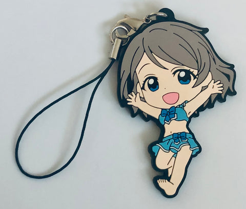 Love Live! Sunshine!! - Watanabe You - Ichiban Kuji - Ichiban Kuji Love Live! Sunshine!! -3rd- - Kyun-Chara Illustrations - Rubber Strap - Mizugi ver. (Banpresto)
