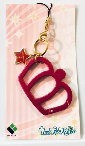 Uta no☆Prince-sama♪ - Kurosaki Ranmaru - Carabiner - Strap - Uta no Prince-sama Crown Carabiner Strap - Wine Red (Broccoli)