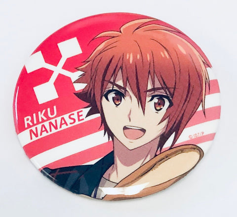 Idolish 7 - Can Badge - Nanase Riku - I7 at Nanairo Store in Marui - Can Badge - Outing ver.