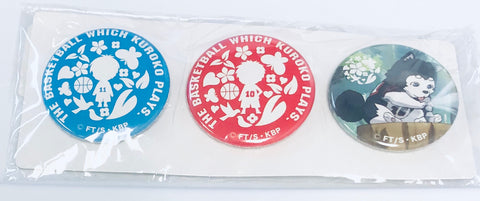 Kagami Taiga - Kuroko Tetsuya - Tetsuya 2-gou - Can Badge - Can Badge Set - Kuroko no Basket x Earth Music & Ecology Japan Label