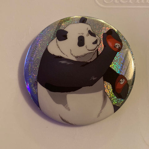 Jujutsu Kaisen - Panda - Hologram Can Badge - Jujutsu Kaisen Assorted Collection (Bandai)