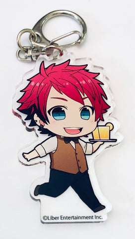 A3! - Nanao Taichi - A3! x Animate Cafe 2 - Acrylic Keychain - Keyholder - Hotel Style ver. (Animate)