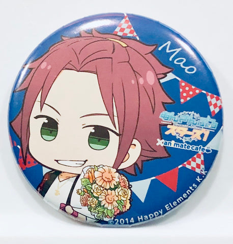 Ensemble Stars! - Isara Mao - Ensemble Stars! Trading Can Badge 2nd Anniversary ver.（A） - Ensemble Stars! × Animate Cafe 2 Shuunen Kinen! Collaboration Kaisai Kettei! - Badge (Animate)