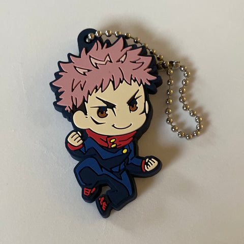 Jujutsu Kaisen - Itadori Yuuji - Deform Rubber! Jujutsu Kaisen Keychain - Rubber Keychain (Takara Tomy A.R.T.S)