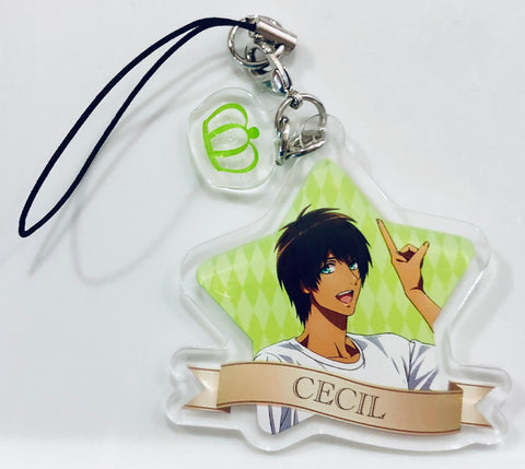 Uta no☆Prince-sama♪ Maji Love Revolutions - Aijima Cecil - Keyholder - Limited Lawson T-Shirt Collaboration