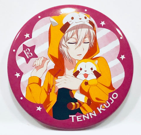 IDOLiSH7 - Kujou Tenn & Rascal - Can Badge - Kuji Goodnight Together - B Sleeping Version