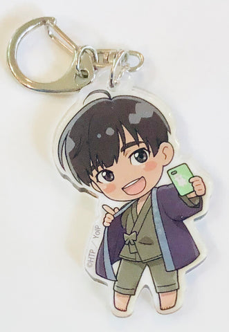 Yuri!!! on Ice - Phichit Chulanont - Acrylic Keychain - Keyholder - Yuri!!! on Ice × Princess Cafe Ikebukuro 1 Goukan (Princess Cafe)