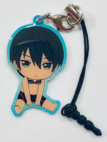 Free! - Nanase Haruka - Earphone Jack Accessory - Metal Charm - Free! Trading Metal Charm Strap (Penguin Parade)