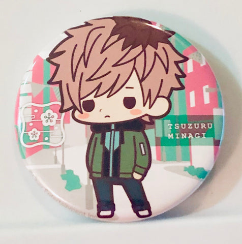 A3! - Minagi Tsuzuru - Badge - es Series nino - es Series Trading Badge Collection A3! Sakurai ver. (Kotobukiya)