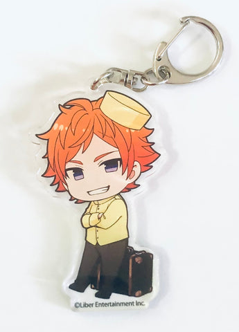 A3! - Sumeragi Tenma - A3! x Animate Cafe 2 - Acrylic Keychain - Keyholder - Hotel Style ver. (Animate)