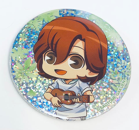 Kotobuki Reiji - Uta no Prince-sama - Trading Hologram - Can Badge - HAPPY SUMMER Chibi Chara Ver.