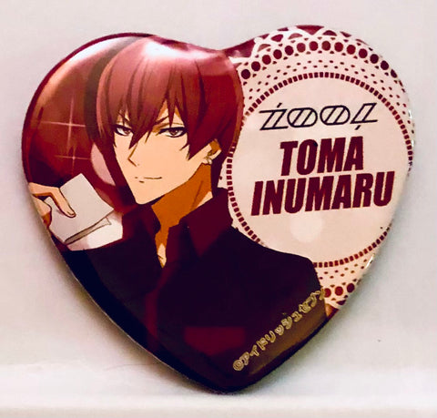 IDOLiSH7 - Inumaru Touma - Heart Can Badge - IDOLiSH7 x Machi ★ Asobi CAFE 2nd (Movic)