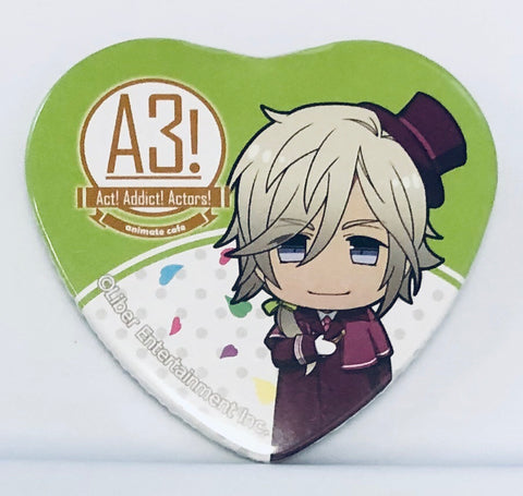 A3! - Citron - A3! x Animate Cafe 2 - Badge - Heart Can Badge - Hotel Style ver. (Animate)