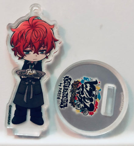Hypnosis Mic -Division Rap Battle- - Kannonzaka Doppo - Acrylic Keychain with Stand - Hypnosis Mic -Division Rap Battle- Rhyme Anima CAFE & DINER by PARCO - Acrylic Keychain with Stand (Parco Limited)