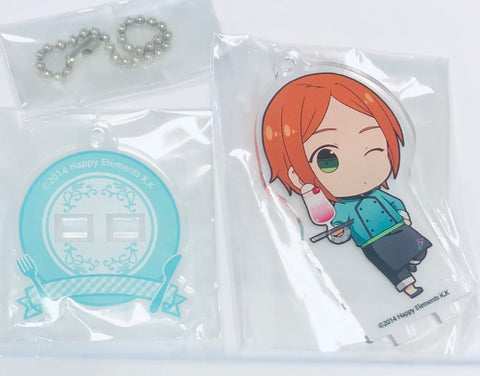 Ensemble Stars! - Aoi Yuuta - Acrylic Keychain - Acrylic Stand - Ensemble Stars! Trading Acrylic Stand Keychain Yumenosaki Cook ver. B Group - Ensemble Stars! x Animate Cafe (Animate)