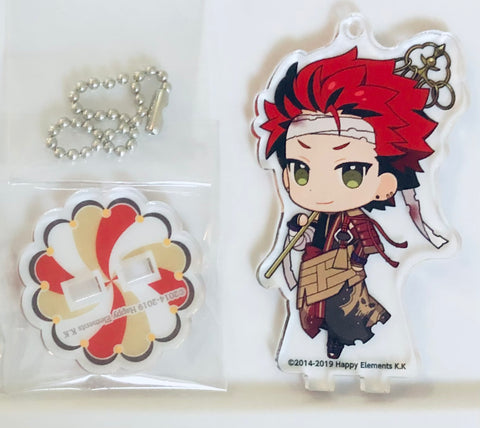 Ensemble Stars! - Kiryuu Kurou - Acrylic Keychain - Acrylic Stand - Stand Pop - Ensemble Stars!! x animatecafe - Trading Acrylic Stand Keychain - ES Anniversary Park Ver. B Group (Animate)