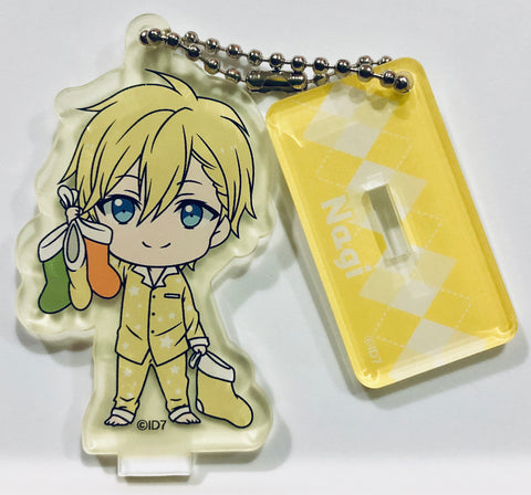 IDOLiSH7 - Rokuya Nagi - Keyholder - Acrylic Stand - Acrylic Keychain - Standing Acrylic Keychain - Acrylic Plate - Idolish7 Acrylic Keychain Collection Kutsushita (Movic)