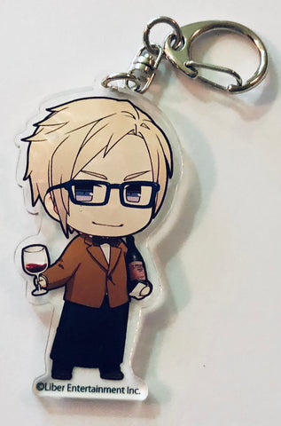 A3! - Furuichi Sakyou - A3! x Animate Cafe 2 - Acrylic Keychain - Keyholder - Hotel Style ver. (Animate)