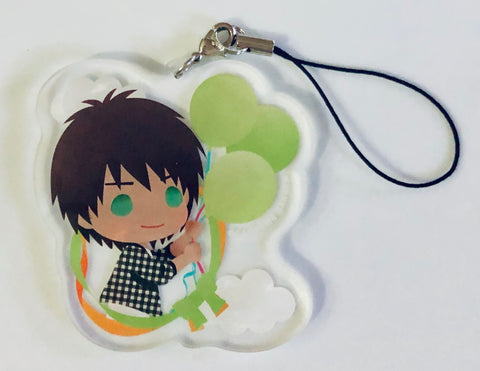 Uta no☆Prince-sama♪ - Aijima Cecil - Acrylic Charm - Strap - Uta☆Pri Island Trading Acrylic Mascot Happy Balloon Ver. - Uta☆Pri Island, Happy Balloon Ver. (Broccoli)