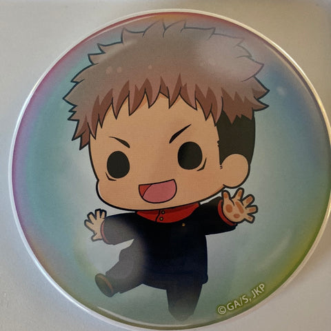 Jujutsu Kaisen - Itadori Yuuji - Badge - Jujutsu Kaisen Kuji -Pop&Pop- (Prize C) - Kujibikido (Kadokawa)