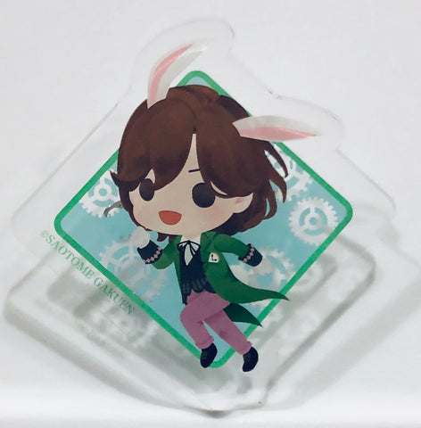 Reiji Kotobuki as White Rabbit - Uta no Prince-sama - Shining Masterpiece Show - Special Exhibition - Trading Acrylic Badge - Chibi Chara Ver.