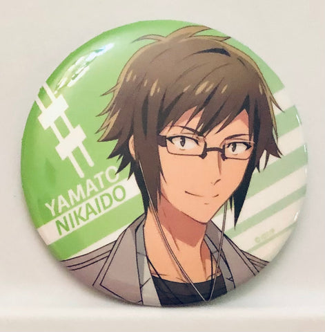 Idolish 7 - Can Badge - Nikaidou Yamato - I7 at Nanairo Store in Marui - Can Badge - Outing ver.