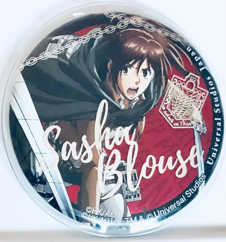 Shingeki no Kyojin - Sasha Blouse - Badge - Shingeki no Kyojin Collectable Can Badge USJ 2020 (Universal Studios Japan)