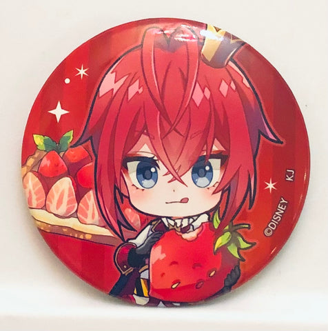 Twisted Wonderland - Riddle Rosehearts - Badge - Chara Peco - Twisted Wonderland Trading Can Badge Chara Peco Vol.2 (Kamio Japan)