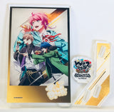 Hypnosis Mic -Division Rap Battle- Rhyme Anima - Amemura Ramuda - Arisugawa Dice - Yumeno Gentarou - Acrylic Stand - Stand Pop (PARCO)