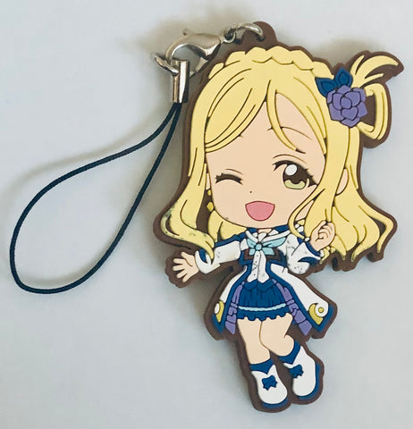 Love Live! Sunshine!! - Ohara Mari - Ichiban Kuji Love Live! Sunshine!! -4th- - Kyun-Chara Illustrations - Rubber Strap - Shin Ishou ver. (Banpresto)
