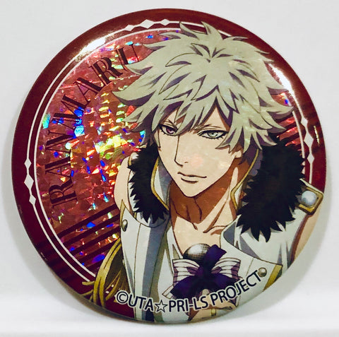 Ranmaru Kurosaki Hologram Can Badge "Uta no Prince-sama Maji Love Legend Star" Lawson Limited