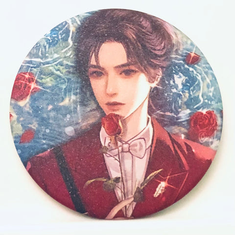 Unofficial Word of Honor - Zhang ZheHan - Can Badge - Rose Wife Ver.