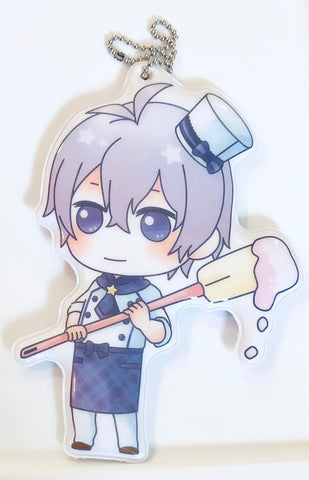 IDOLiSH7 - Ousaka Sougo - Keyholder - Soft Vinyl Keychain - Ichiban Cafe Idolish7 Happy Baking! (Banpresto)