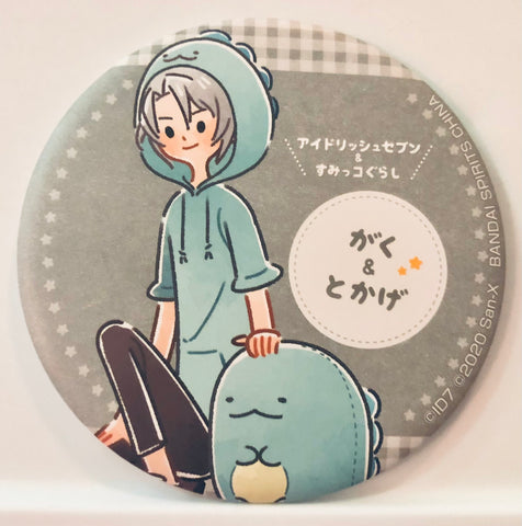 IDOLiSH7 - Sumikko Gurashi - Tokage - Yaotome Gaku - Badge - Ichiban Kuji - Ichiban Kuji IDOLiSH7 & Sumikko Gurashi - Sunny Friends (Bandai Spirits)