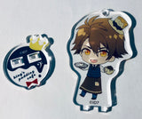 Tsunashi Ryuunosuke - Idolish7 x animatecafe - Trading Acrylic Stand - Keychain - King Pudding Cafe Ver.