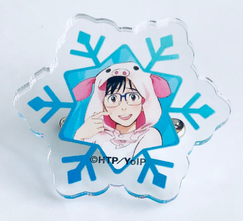 Yuri!!! on Ice - Katsuki Yuuri - Acrylic Badge - Badge (Marui Group)