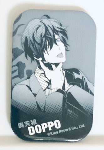 Hypnosis Mic -Division Rap Battle- - Kannonzaka Doppo - Badge - Hypnosis Mic -Division Rap Battle- Chara Badge Collection Shikaku - Square Badge (Movic)