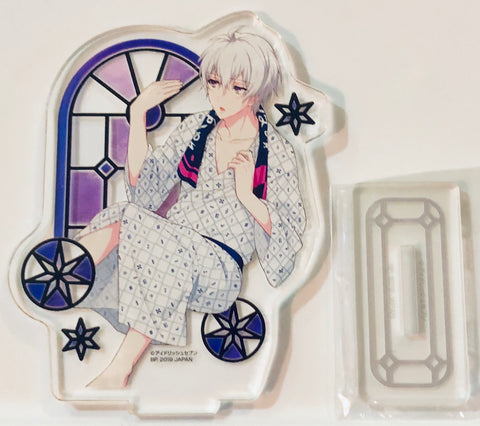 IDOLiSH7 - Ousaka Sougo - Acrylic Plate - Acrylic Stand - Amusement Ichiban Cafe - Amusement Ichiban Cafe IDOLiSH7 Stand + Acrylic Plate ~ Winter ~ Vol.2 (Banpresto)