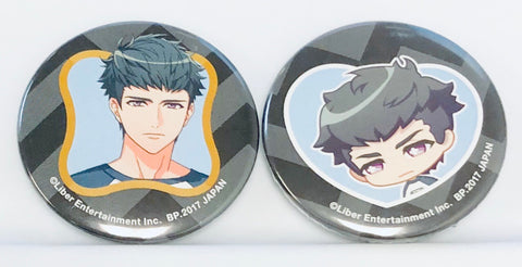 A3! - Takato Tasuku - Can Badge - Badge - Ichiban Kuji ONLINE A3! - Prize J (Banpresto)