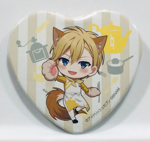 IDOLiSH7 - Rokuya Nagi - Badge - Heart Can Badge - Kimi to Ai no Dorishi in Namjatown - NamjaTown (Namco)