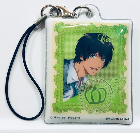 Uta no☆Prince-sama♪ Maji Love Revolutions - Aijima Cecil - Ichiban Kuji - Ichiban Kuji Uta no☆Prince-sama♪ Maji Love Revolutions - Mobile Cleaner - Strap - Uta no☆Prince-sama♪ Maji Love Revolutions Mascot Cleaner (Banpresto)