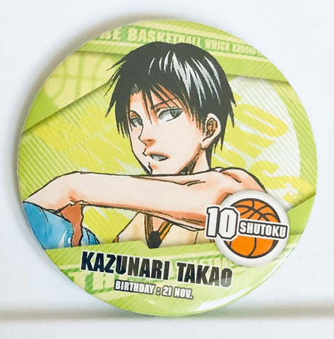 Kuroko no Basket - Takao Kazunari - Can Badge (Jump)