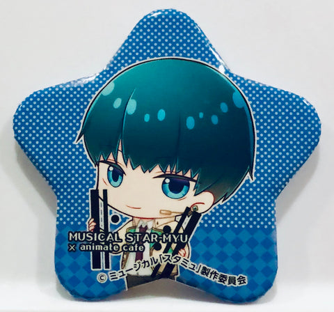 Star-Myu x animatecafe - Can Badge - Tsukigami Kaito