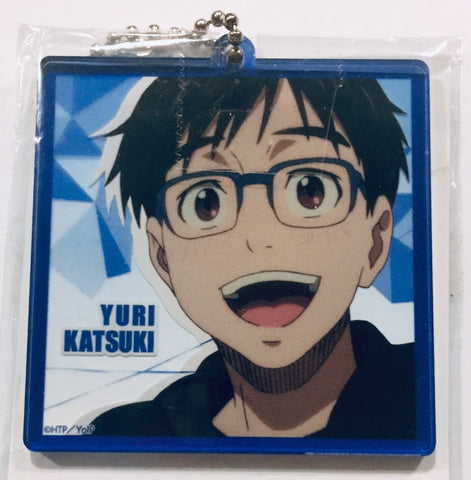 Yuri!!! on Ice - Katsuki Yuuri - Acrylic Keychain - Keyholder - Yuri!!! On Ice × Karaoke no Tetsujin (Karaoke no Tetsujin)